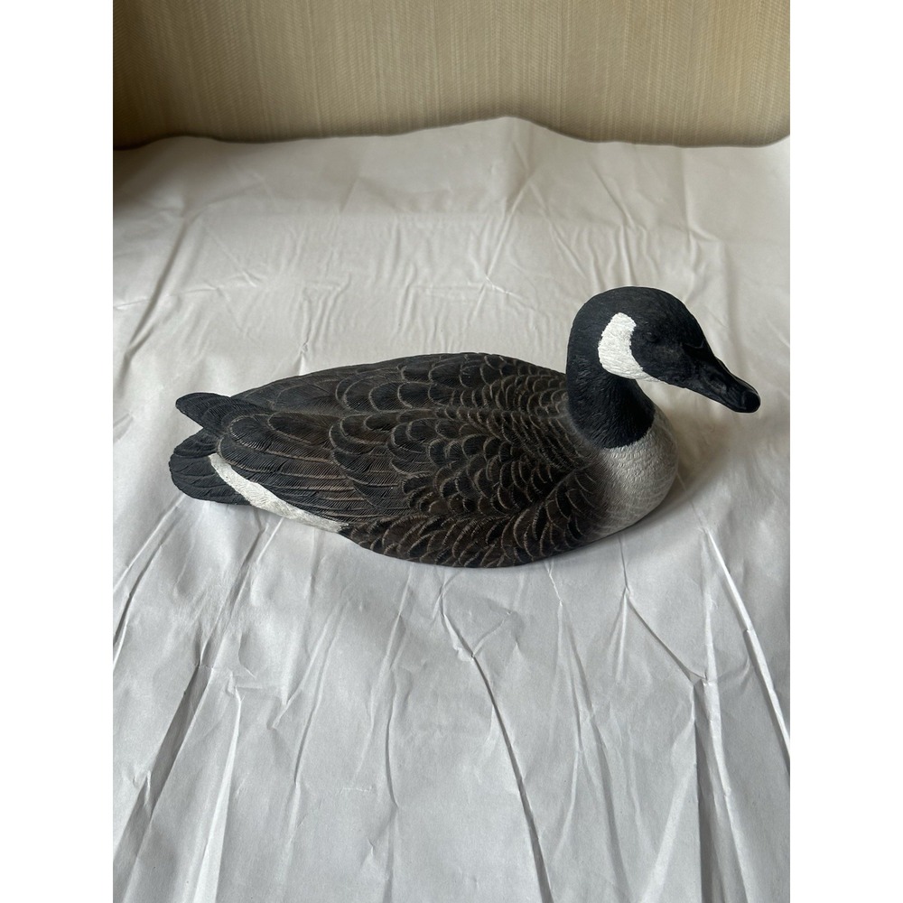 Vintage Boyds Collection Joe Weaver Wooden Duck Decoy Carving Signed Hand Carved